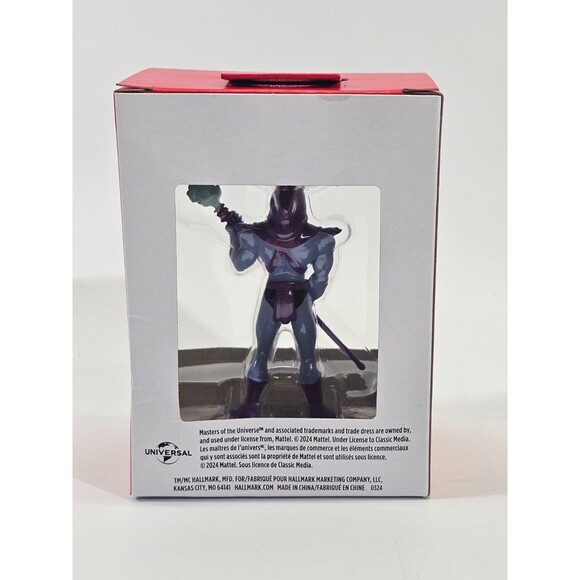 ALK Hallmark Christmas Tree Ornament Masters of the Universe Skeletor Holiday NW - Picture 3 of 5